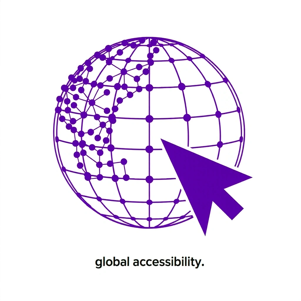 Icon für Zugänglichkeit weltweit